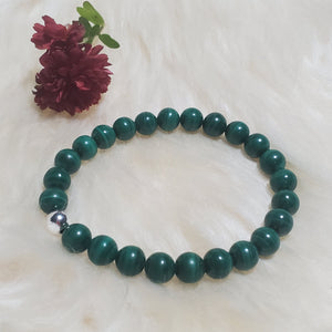 Pulsera de malaquita